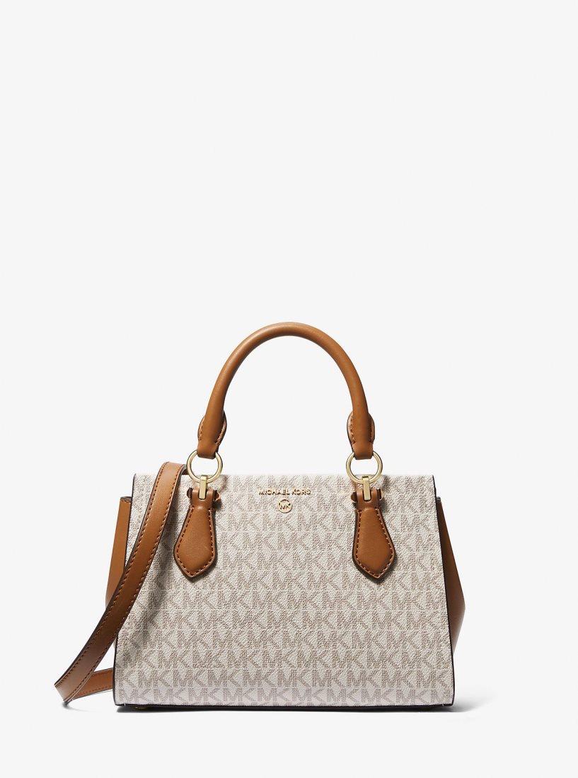 Michael Kors Marilyn Small Logo Crossbody Bag Çapraz Çanta Kadın Açık Sarı | 865971-OEC